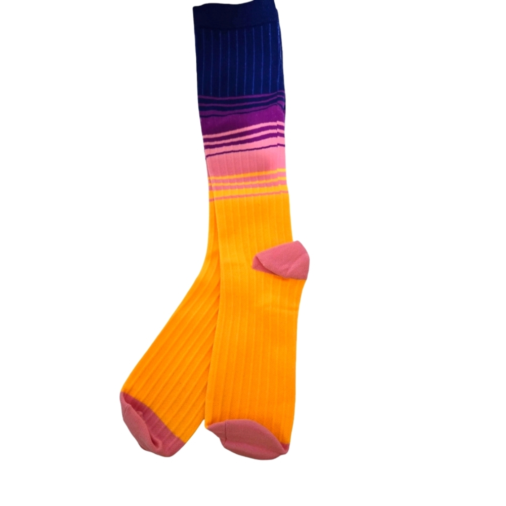 ``S25800 Multi-Color Compression Socks